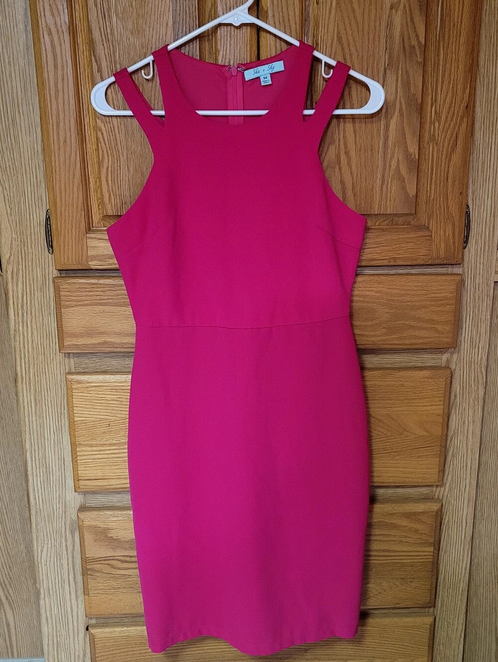 She + Sky Pink Dress, Size M